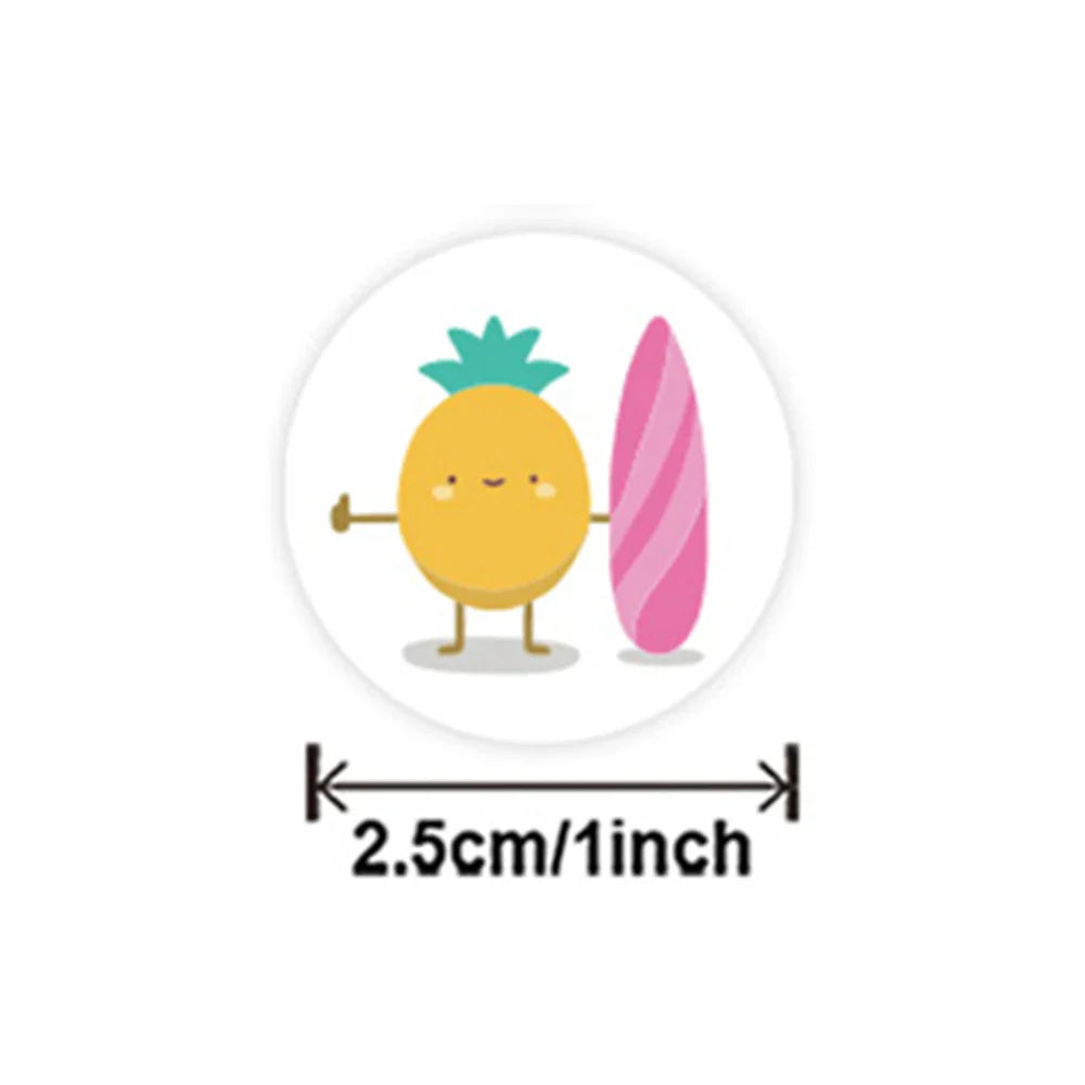 100-500pcs Cute Reward Stickers Cartoon Motivational Stickers for School Teacher Kids Student Stationery Stickers Kids 1inch (ONLINE ORDER ONLY)