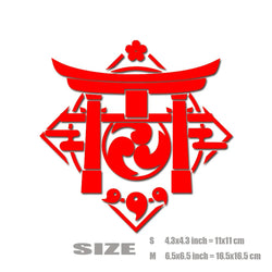 Inazuma STICKERS,High Quality And Durable Automobiles Exterior Accessories Self-adhesive Decals (ONLINE ORDER ONLY)