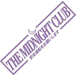 JDM The Midnight Car Sticker Windshield Banner Night Run Sport Competition Style Waterproof Sunscreen Decorative Vinyl Decals (ONLINE ORDER ONLY)