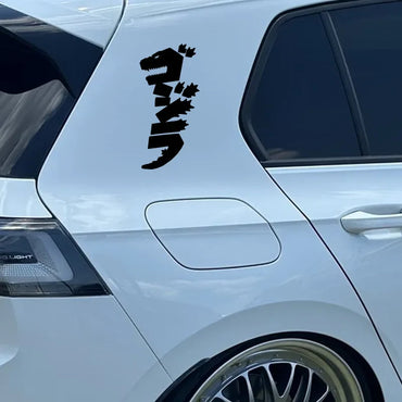 GOZILA Stickers，Japanese Dinosaur Stickers,for its lovers,High quality sticker for cars trucks motorcycles &laptops! (ONLINE ORDER ONLY)