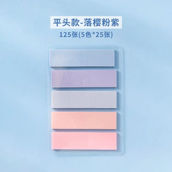 PET Transparent Index Sticky Note Sticker Student Label Sticky Note Sticker Notepad Bookmark School supplies Kawaii stationery (ONLINE ORDER ONLY)