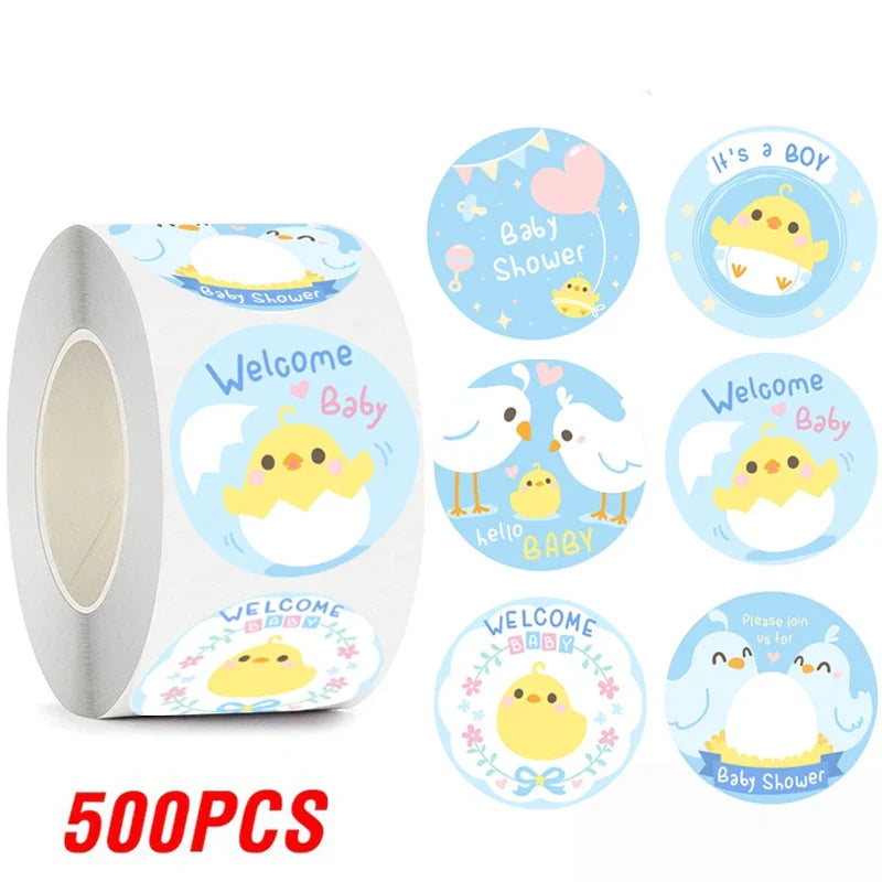 100-500pcs Cartoon Animal Reward Stickers for Kids Cute Gift Decor Stickers Labels School Encourage Children Stationery Stickers (Online Order Only)