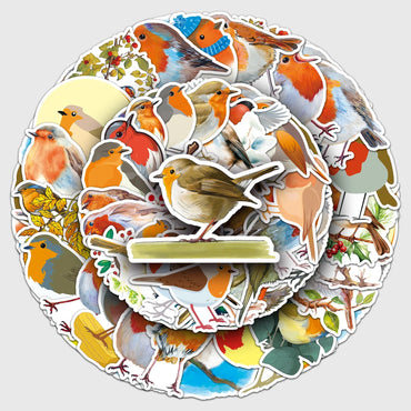 50Pcs Mockingbird Cartoon Waterproof Vinyl Stickers for Skateboard Snowboard Decal (ONLINE ORDER ONLY)