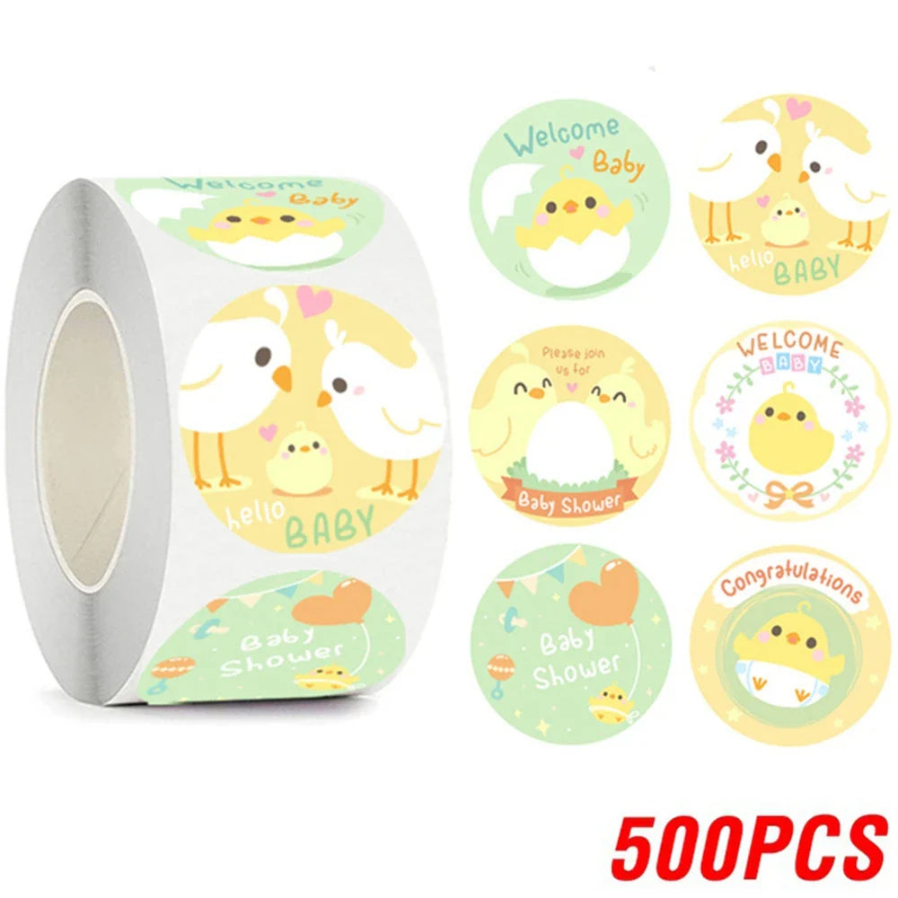 100-500pcs Lovely Animal Stickers Sealing Labels Reward Sticker For School Teacher Kids Stationery Sticker Gift Decor (ONLINE ORDER ONLY)