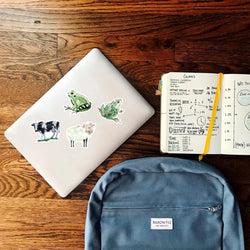 10/30/50PCS Kawaii Animal Toy Stickers DIY Cute Cartoon Decals Scrapbook Phone Luggage Guitar Laptop Car Waterproof Kids Sticker (ONLINE ORDER ONLY)