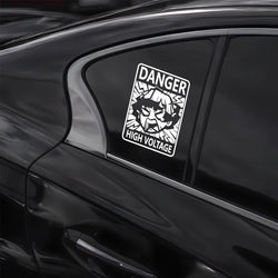 ”DANGER！HIGH VOLTAGE“Agatsuma Zenitsu DECAL,CREATIVE&FUNNY DECAL ,FOR new energy automobile,HIGH quality! (ONLINE ORDER ONLY)