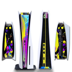 TECTINTE PS5 Disc Console Skin Middle Stickers Protective Shell Replacement (Online Order Only)