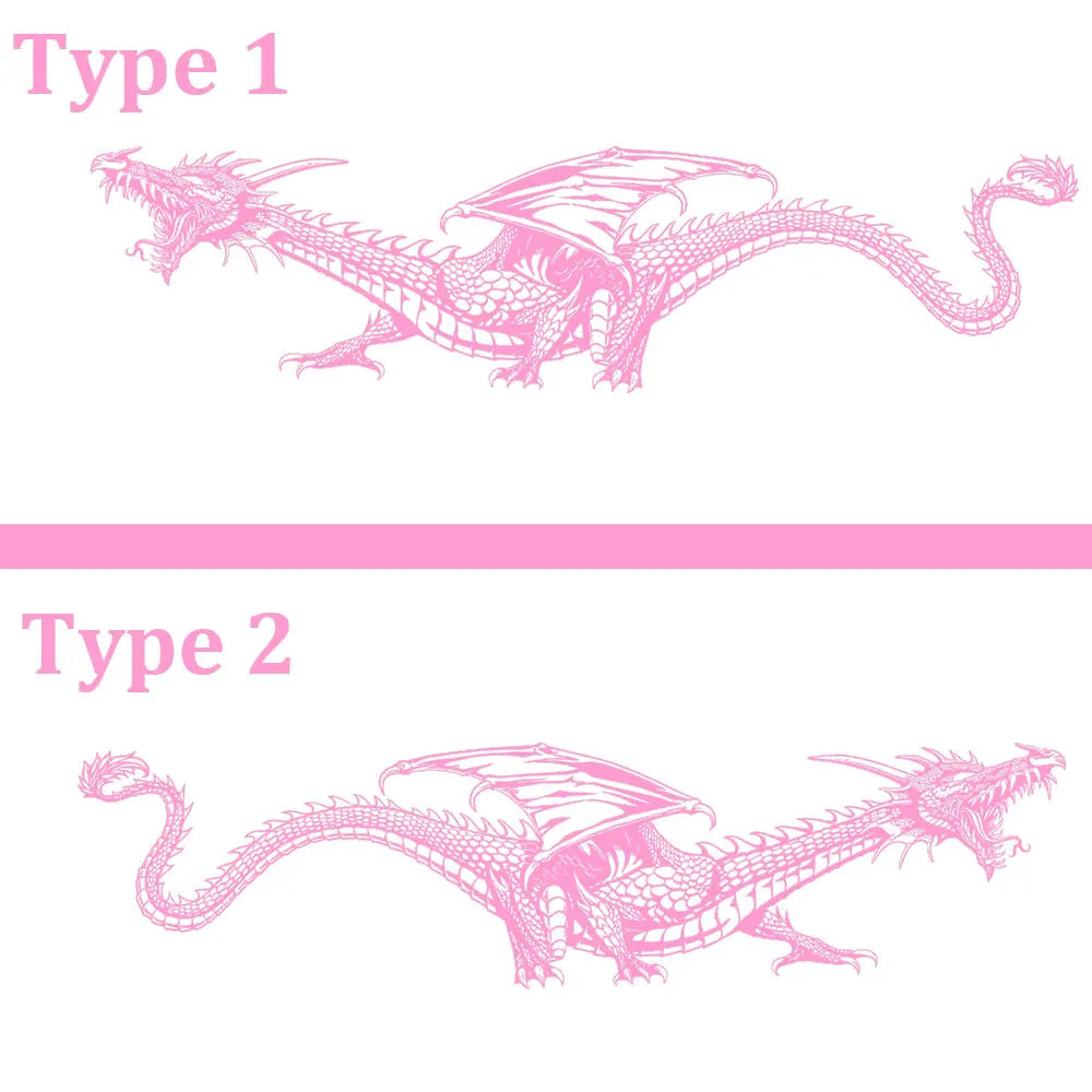 Anime Detachment Car Stickers Beasts And Dragons Picture Decoration Body  Movement Style Die Cutting Waterproof PVC Vinyl Decals (ONLINE ORDER ONLY)