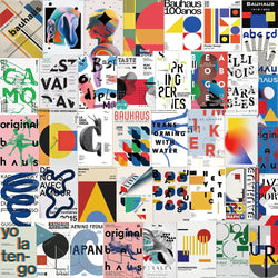 10/20/40PCS Bauhaus Art Sticker Packs (ONLINE ORDER ONLY)