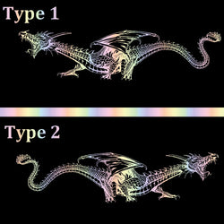 Anime Detachment Car Stickers Beasts And Dragons Picture Decoration Body  Movement Style Die Cutting Waterproof PVC Vinyl Decals (ONLINE ORDER ONLY)