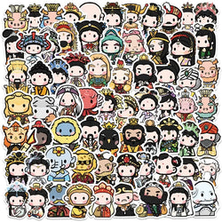 70pcs Journey To The West Stickers for Suitcase, Water Cup, Phone, Laptop, Scooter, Refrigerator (Online Order Only)