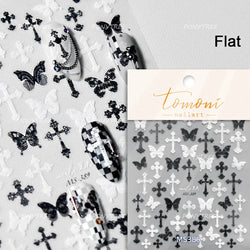 Colourful Butterfly Insect Animals Charming Jelly Special Workmanship 5D Soft Relief Adhesive Nail Art Stickers Manicure Decals (Online Order Only)