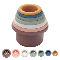 Silicone Stacking Cups (ONLINE ORDER ONLY)