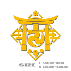 Inazuma STICKERS,High Quality And Durable Automobiles Exterior Accessories Self-adhesive Decals (ONLINE ORDER ONLY)