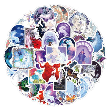 10/30/60PCS The Last Unicorn Sticker Packs (Online Order Only)