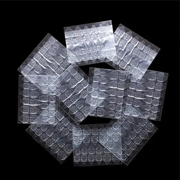 240pcs Nail Jelly Glue Double Sided False Nail Art Adhesive Tape Glue Sticker Fake Nail Glue Super Viscous (Online Order Only)