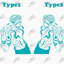 Anime Large Stickers For Car Sticker Handsome Boy Window Body Hood Decoration Die Cutting Waterproof Prevent PVC Vinyl Decals (ONLINE ORDER ONLY)