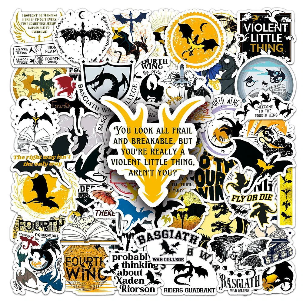 Anime Fantasy Stickers 10/30/50pcs Waterproof for Skateboard Laptop Phone Suitcase Car (Online Order Only)