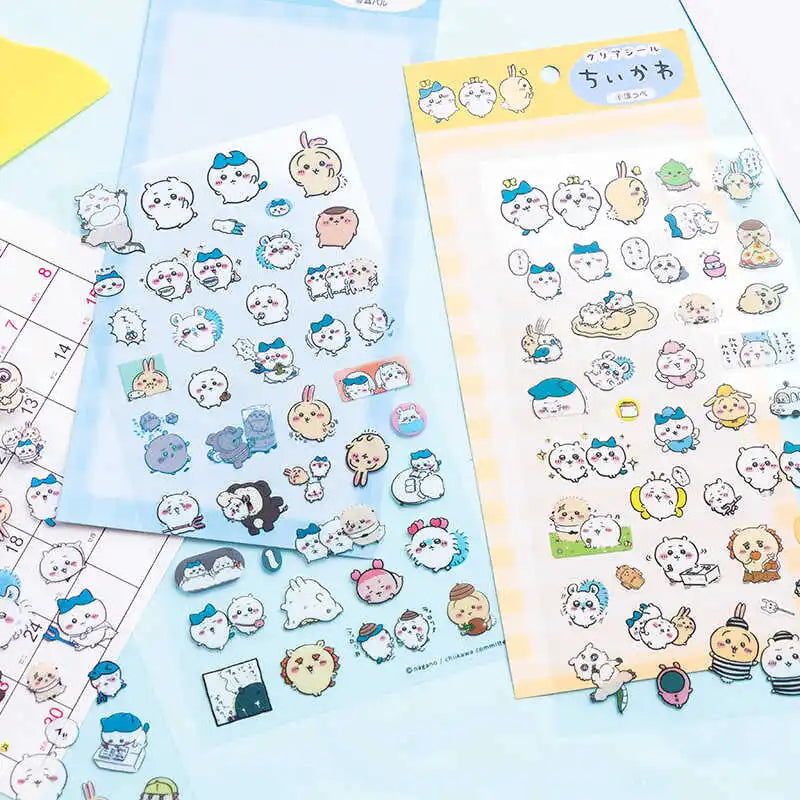 1Pc New Cute Cartoon Sticker Kids Toy DIY Material Decoration Stationery Stickers Idol Card Deco Scrapbook (ONLINE ORDER ONLY)