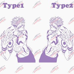 Anime Large Stickers For Car Sticker Handsome Boy Window Body Hood Decoration Die Cutting Waterproof Prevent PVC Vinyl Decals (ONLINE ORDER ONLY)