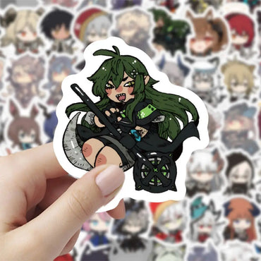 10/30/60PCS Arknights Stickers Cute Cartoon Sticker ACGN Game Graffiti Decals Laptop Phone Guitar Car Bike Skatebaord Kids Toys (ONLINE ORDER ONLY)