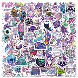 50PCS Gothic Witch Tarot Stickers for Laptop, Guitar, Phone, Kids (Online Order Only)
