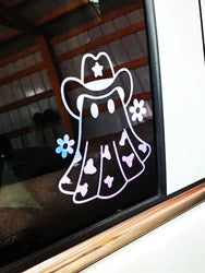 Anime Cowboy For Car Stickers Ghost Laptop Sticker Decoration Bumper Rear Window Fashion Stickers Creative Sport PVC Vinyl Decal (ONLINE ORDER ONLY)