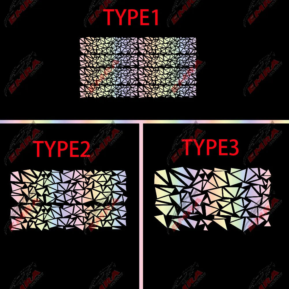 Angular Shape Sticker For Car Motorcycle Sticker Decoration Side Camouflage Kit Wrap Camo Tuning Styling Waterproof Vinyl Decals (ONLINE ORDER ONLY)