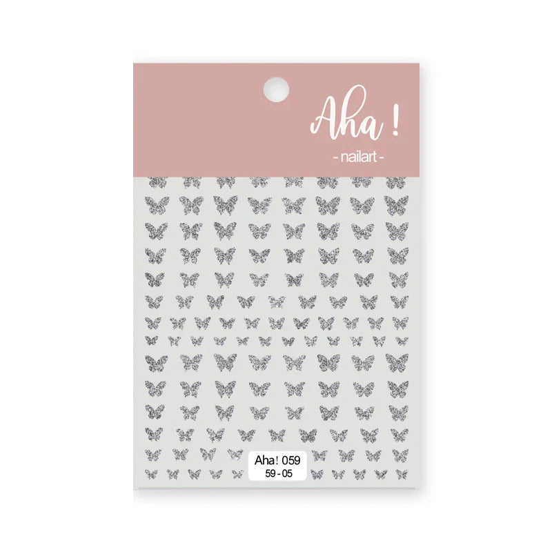 Japanese Style Little Daisy 3D Nail Stickers Summer White Florals Petals Flowers Back Glue Decals Cute Five Petals Manicure Tips (ONLINE ORDER ONLY)