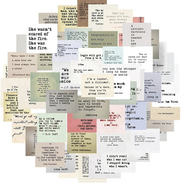 60pcs Retro Quotes Graffiti Stickers For Laptop Luggage Skateboard Phone Sticker Kids Toys Aesthetic Cartoon Decals (Online Order Only)