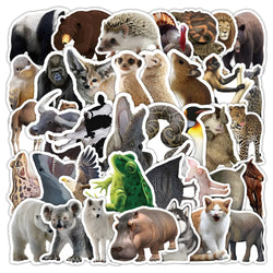 Realistic Animal Stickers Lion Decals for Scrapbook Luggage Laptop Guitar Kids Toy (ONLINE ORDER ONLY)
