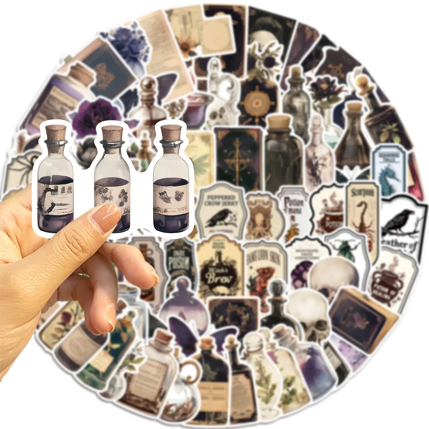 Gothic Pharmacist Stickers 10/30/50/100PCS DIY Laptop Car Bike Skateboard Decals (Online Order Only)