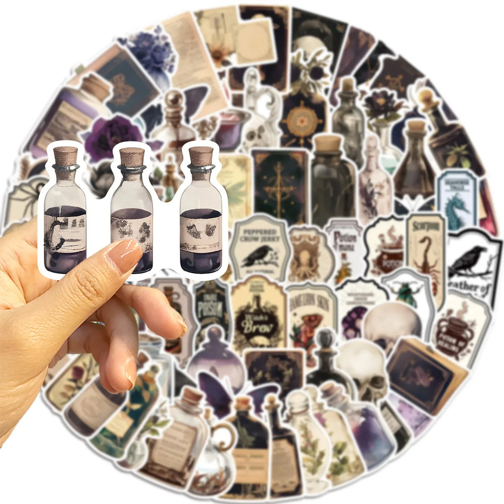 Gothic Pharmacist Stickers 10/30/50/100PCS DIY Laptop Car Bike Skateboard Decals (Online Order Only)