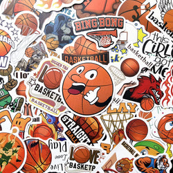 Basketball Graffiti Stickers Waterproof for Luggage, Notebook, Skateboard, Refrigerator (10/50PCS) (ONLINE ORDER ONLY)