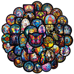 Cartoon Gothic Dark Art Stickers for Laptop, Phone, Suitcase - 10/30/50pcs (Online Order Only)