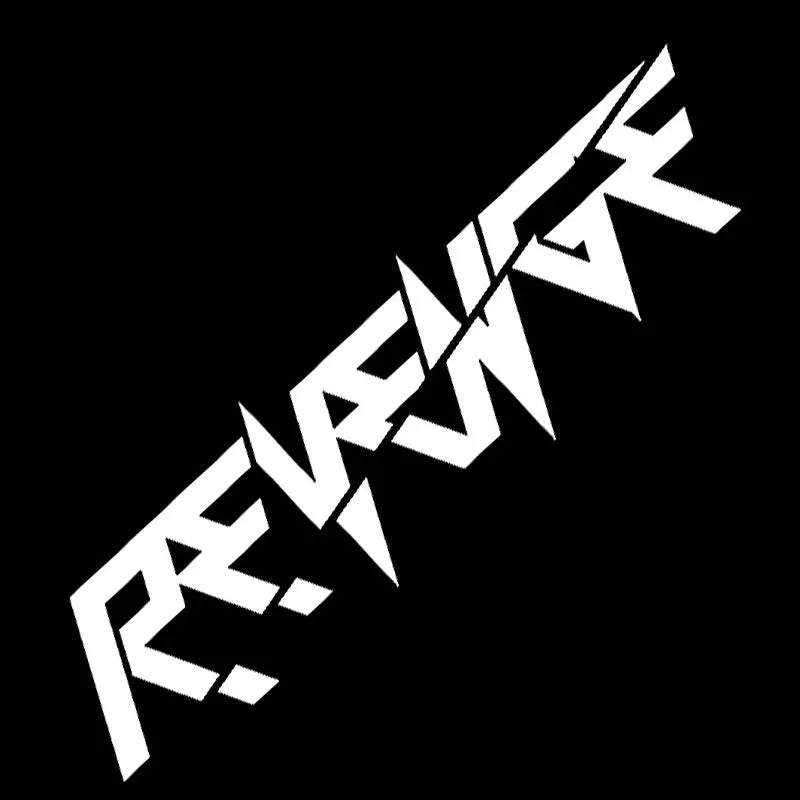 JDM Car Sticker Revenge Nightrnner Antisocial Misunderstood Exterior Accessories Windscreen Banner Competition Decoration Decals (ONLINE ORDER ONLY)