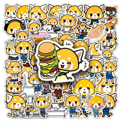 50 Cute Cartoon Graffiti Stickers for Laptop, Guitar, Skateboard, Suitcase - Personalized Decoration (ONLINE ORDER ONLY)