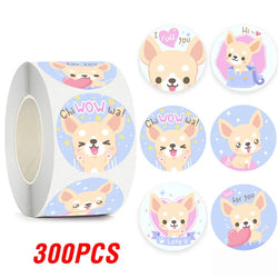 100-500pcs  Cute Reward Stickers Animal Sticker for Kid Classic Toy Gift Decor School Teacher Encouragement Sticker (ONLINE ORDER ONLY)