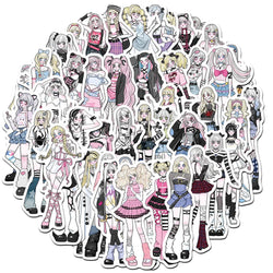 Aya Spicy Girl Stickers: Waterproof DIY Decoration for Phone, Bike, Skateboard, Laptop, Luggage, Car (10/30/50pcs) (ONLINE ORDER ONLY)