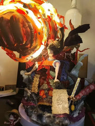 Luffy Gear 3 Figure: Red Roc LED Anime Statue