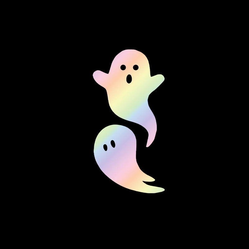 Cute Small Ghost for Car Sticker Interior Accessories Decoration Interior Rearview Mirror Anime Sticker Waterproof Vinyl Decals (ONLINE ORDER ONLY)