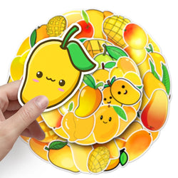 50Pcs Fruit Sticker Mango Summer Stationery Decoration Scrapbook Diary Album Planner Decoration Sticker 2023 (ONLINE ORDER ONLY)