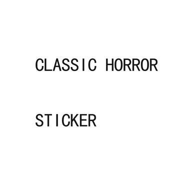 Horror Movie Character Stickers 10/25/50/100PCS Decals for Car, Guitar, Luggage, Kids Gift (ONLINE ORDER ONLY)