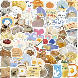 10/30/63PCS Bread and Food and Household Goods Sticker Packs (ONLINE ORDER ONLY)