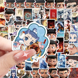 10/40/80PCS NE ZHA: I AM THE DESTINY Stickers Cartoon Movie Sticker Animation Decals Luggage Laptop Guitar Decoration Meme Toy (ONLINE ORDER ONLY)