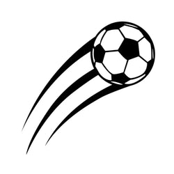 Car Football Stickers Creative Auto Window Styling Waterproof Decal Accessories Car Sticker (ONLINE ORDER ONLY)