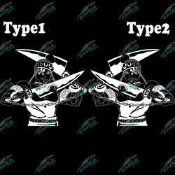 Japanese Anime Stickers For Car Sticker Decoration Door Hood Die Cutting Personality PVC Vinyl Decals  External Accessories (ONLINE ORDER ONLY)