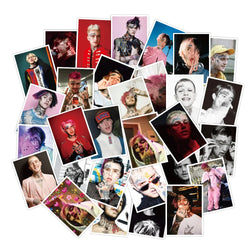 10/50pcs singer LIL PEEP Sticker graffiti stickers for DIY Suitcase Laptop skateboard Guitar and other Waterproof stickers (Online Order Only)