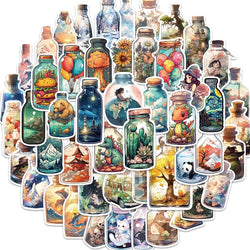 Cartoon Stickers Pack for Luggage, Skateboard, DIY, Graffiti, Cute Decals (Online Order Only)
