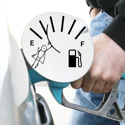 Hero Empty Full Gas Gauge Sticker for Car Fuel Tank Cap Door Decoration Exterior Accessories Outdoor Stickers Vinyl Decals (ONLINE ORDER ONLY)